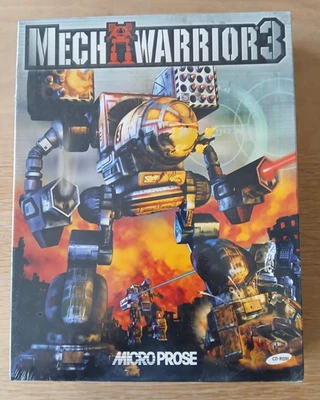 Mech Warrior 3 (1999) MicroProse Big Box PC Game Sealed - Image 1 of 4
