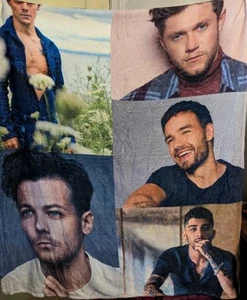 One Direction Throw Fleece 58x48 - Picture 1 of 2