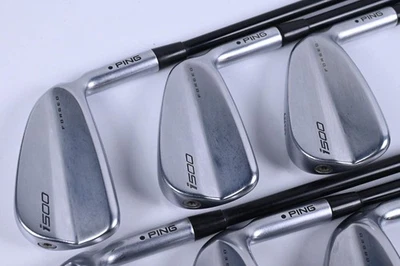 Ping i500 Irons / 6-PW+GW / Black Dot / Senior Flex Ping Alta CB AWT Shafts - Image 1 of 4