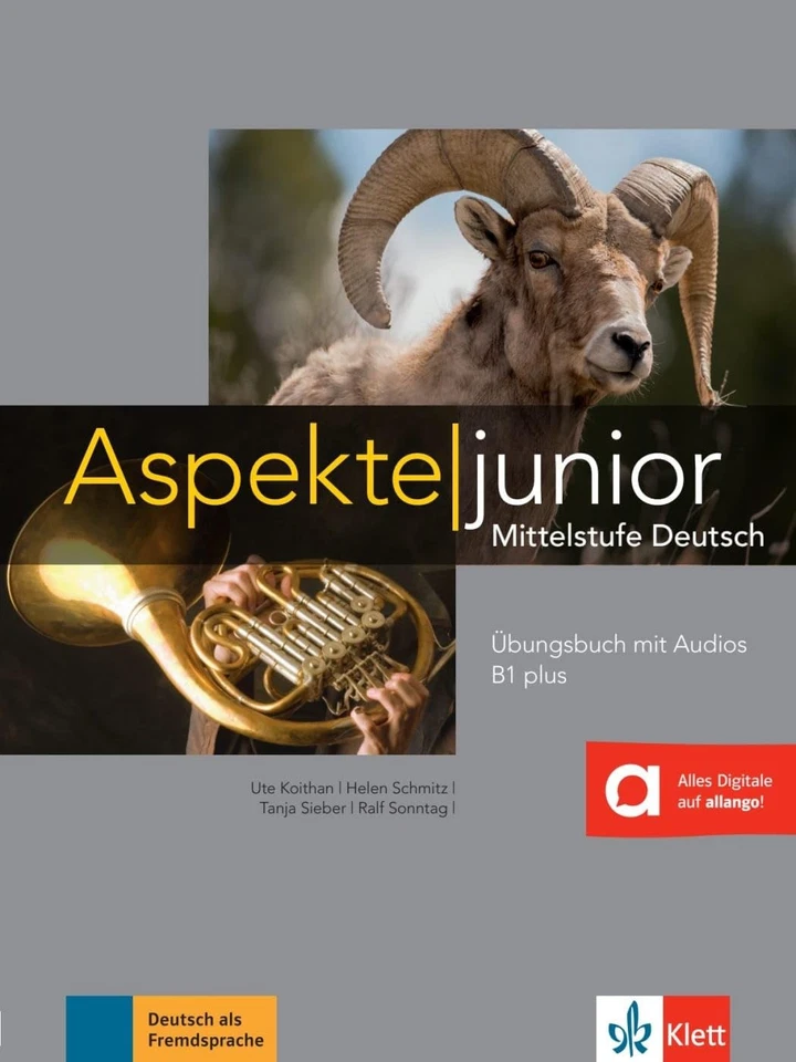 Aspekte junior b1+, libro de ejercicios con audio online - Image 1 of 1