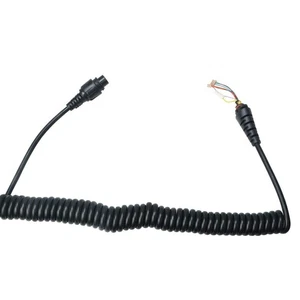 2.85M Stretchable Spring Cable For Hytera SM25A1 Remote Speaker Microphone - Photo 1/8