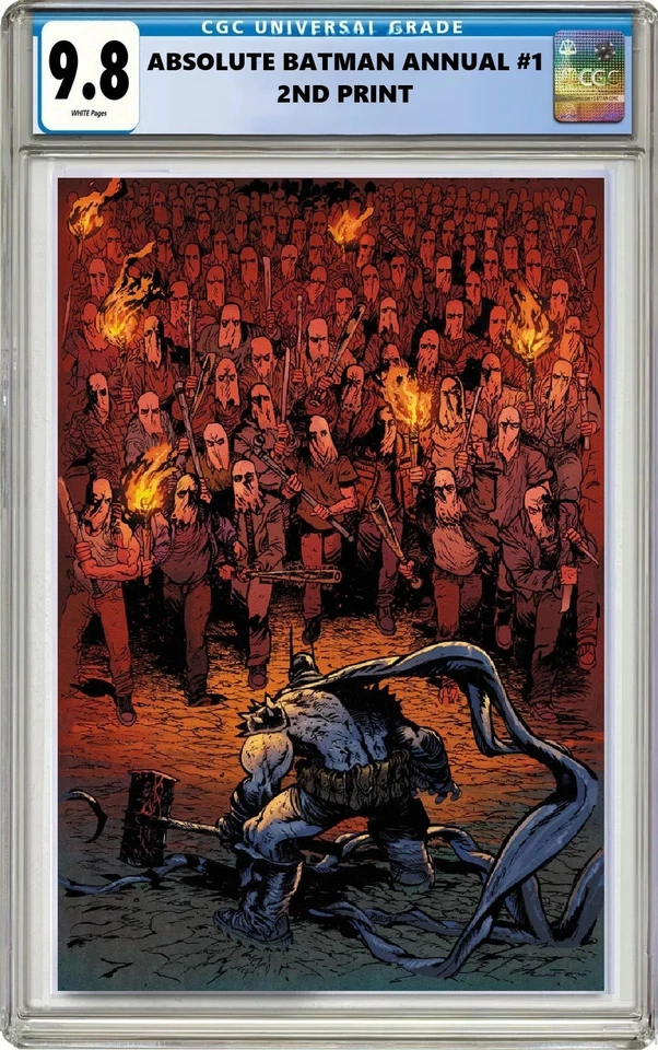 Absolute Batman Anual #1 Daniel Warren Johnson Segunda impresión CGC 9,8 ¡PREVENTA! Foto 1 de 1