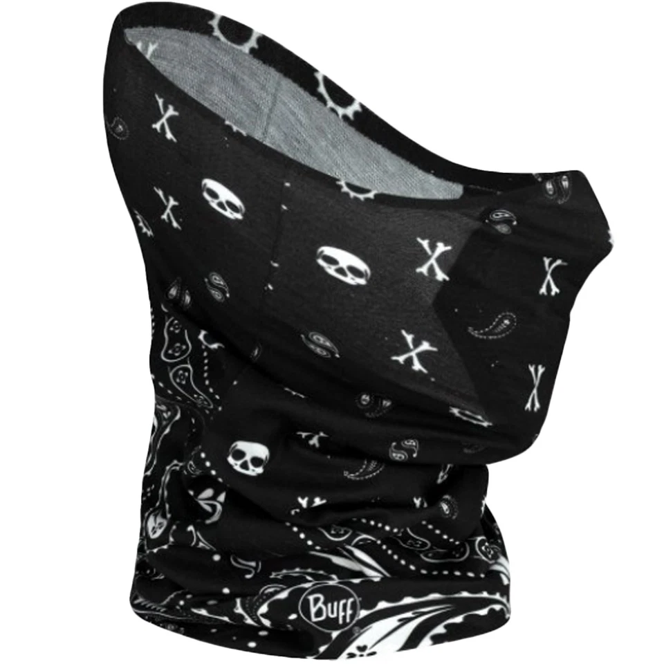 Bandana tubular protetora tubo filtro adulto unissex Buff - Cashmere preto - XSS - Imagem 1 de 2