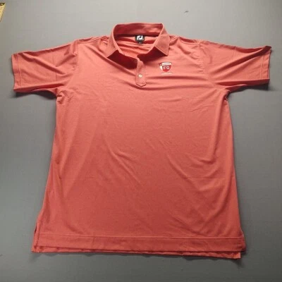 Polo Foot Joy naranja para hombre talla grande Foto 1 de 4