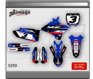 Yamaha YZ 125 250 YZ125X YZ 250X2015-2021 GRAPHICS STICKER KIT DECALS - Picture 1 of 2
