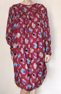 Yves Saint Laurent rive gauche vintage YSL gypsy boho peasant silk dress 38 - Picture 1 of 13
