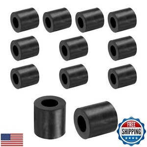 uxcell 12pcs Rubber Spacers 20mm OD, 10mm ID, 20mm Height Round Anti Vibratio - Picture 1 of 5