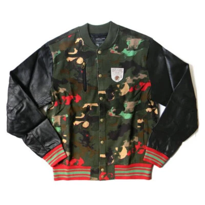 CHAQUETA HUSTLE GANG GREAT LLANINS 271-7400 CAMUFLAJE Foto 1 de 4