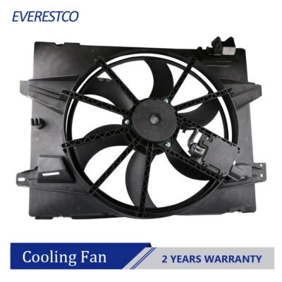 Radiator Cooling Fan Assembly For Ford Crown Victoria Mercury Grand Marquis 4.6L - Image 1 of 4