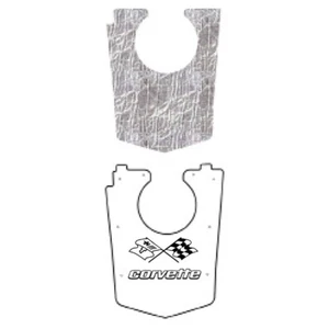 Hood Insulation Pad Heat Shield for 73-82 Chevy Corvette, Induction G-036 Flags - Foto 1 di 10