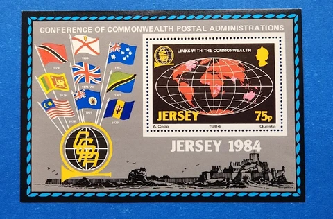 Jersey Stamp, Scott 329 MNH Cover