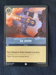 Ba Boom Common 196/204 Lorcana Into the Inklands NON-FOIL - Picture 1 of 1