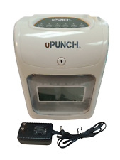 uPunch HN4000 Electronic Time Attendance Terminal Work Punch Clock Tested Works