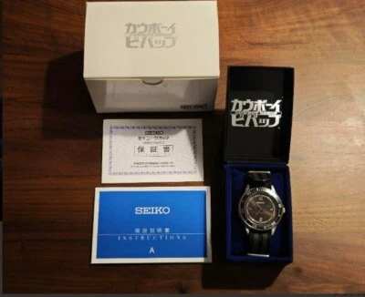 Cowboy Bebop × Seiko Collaboration Wrist Watch Unused 300 limited JPN F/S - Image 1 of 4
