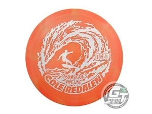 USED DGA 2023 REDALEN Swirl Pipeline 173-174g Orange Fairway Driver Golf Disc - Picture 1 of 2