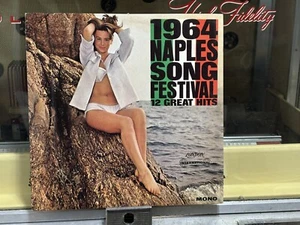 1964 NAPLES SONG FESTIVAL 12 GREAT HITS/MONO LP/VARIOUS ARTISTS/VOCAL LATIN POP - Picture 1 of 9