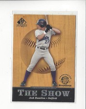 2001 SP Top Prospects Destination the Show #S4 Josh Hamilton Rookie Reds Rangers