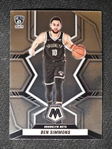 2021-22 Mosaic Basketball #9 Ben Simmons - Brooklyn Nets - Image 1 of 1