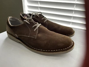 Chaps mens leather shoes size 12 (  very nice ) - Picture 1 of 7