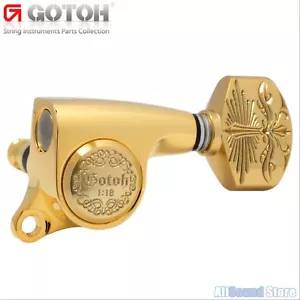 Mini sintonizadores GOTOH SGS510Z-A70LX grabados de lujo L6 6 en línea relación 1:18 - DORADO - Imagen 1 de 3