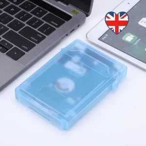 2.5 in HDD SSD Protective Case Plastic Shockproof Hard Drive Disk Box(Blue) - Afbeelding 1 van 10