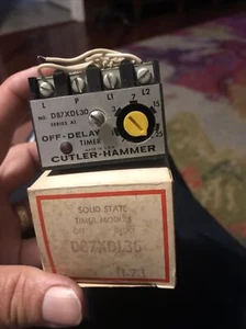 Cutler Hammer Timer Module Off Delay D87xdl36 Timer New - Picture 1 of 2
