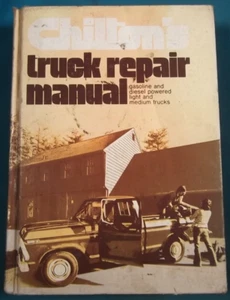 CHILTONS 1964-1975 MEDIUM AND LIGHT TRUCK SERVICE SHOP REPAIR WORKSHOP MANUAL - Picture 1 of 6