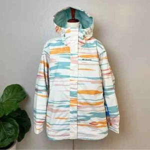 COLUMBIA Women's Size 2X Sea Salt Skyscape Tunnel Falls II Interchange Jacket - Picture 1 of 15