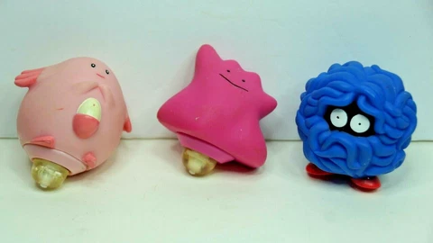 1999 Nintendo Pokemon Spinning Rev-Top Figures Burger King SELLING 3 AT A TIME Cover
