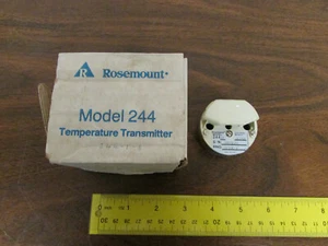 NIB Rosemount Model 244RF Temperature Transmitter. 100-Ohm Pt Rated 4-20mA - Picture 1 of 3
