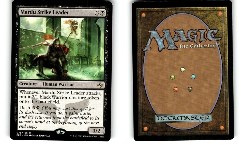 MTG Fate Reforged Mardu Strike Leader FRF 075/185 R NM/MT - Image 1 of 1