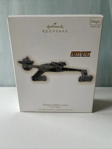 2009 Punze Star Trek Klingon Battle Cruiser Magic Christmas Ornament - funktioniert! - Bild 1 von 6