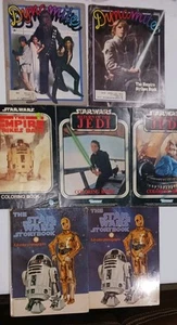 7 Vintage Star Wars Books Lot. Return Of The Jedi, Empire, Coloring, Storybook🔥 - Picture 1 of 9