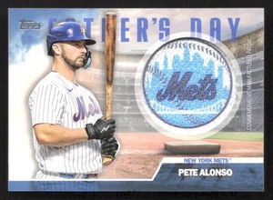 2023 Topps Pete Alonso #FD-PA Father’s Day Commemorative Team Patch Mets - Picture 1 of 2