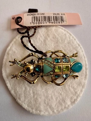 Broche Scarabée neuf avec étiquette CASA BATALHA - Photo 1/4