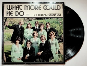Heritage Singers USA What More Could He Do Vinyl Record Chapel 33RPM - Picture 1 of 2
