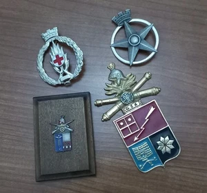 Militaria Uniforme Fregio Distintiv0 Crest - Foto 1 di 2