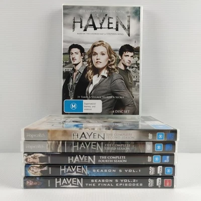 Haven  - Complete Series Seasons 1-5 DVD 1 2 3 4 5 Emily Rose Region 4 Free Post - image 1 of 4