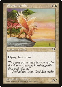 Ekundu Griffin Mirage MTG Common - Picture 1 of 1