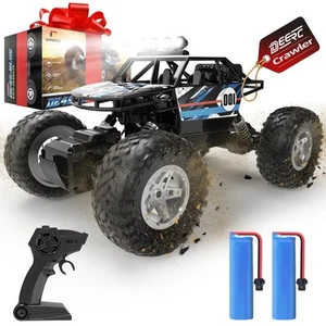 DE45 1:14 Remote Control Truck, RC Car Toy Rock Crawler, 4WD Off Road Monster... - Picture 1 of 7