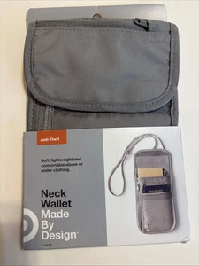 Cartera de viaje con bloqueo RFID para cuello bolsa de seguridad antirrobo TOTALMENTE NUEVA - Imagen 1 de 5