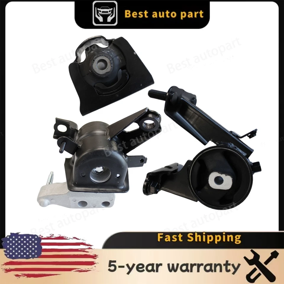 NEW 3PCS Engine Motor Mount  Set Fit Scion tC 2.5L for Auto Trans  2011-2016 US Foto 1 de 4