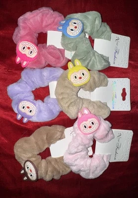 Monster Fuzzy Scrunchies LARGE Multiple Color Options - Image 1 of 4
