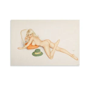 ALBERTO VARGAS Vargas Girl Canvas Art Wall Painting Poster Print Decor - Picture 1 of 12