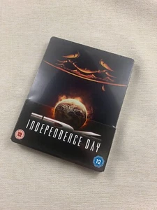 INDEPENDENCE DAY BLURAY STEELBOOK ZAVVI , NEW/SEALED - Picture 1 of 3