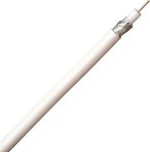 Kopp HF-Koaxialkabel 75 Ohm 1-adrig Dämpfung >90dB digitaltauglich 50 m weiß - Bild 1 von 1
