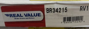 Rotor de freno de disco delantero valor real BR34215 - Imagen 1 de 1