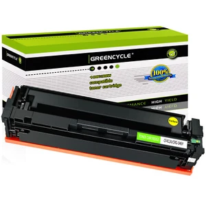 1Pk CF412A Yellow Toner Cartridge For HP Laserjet Pro MFP M377dw M452nw M477fnw - Picture 1 of 12