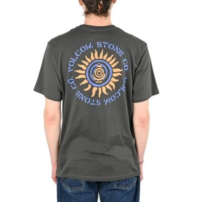 Volcom Jam Planet T-Shirt A Maniche Corte - Stealth - Immagine 1 di 4