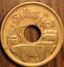 1995 SPAIN 25 PESETAS COIN